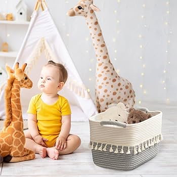 Amazon.co.jp: TeoKJ 収納バスケット (2セット) 専用デザイン